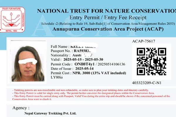 TIMS and ACAP permits