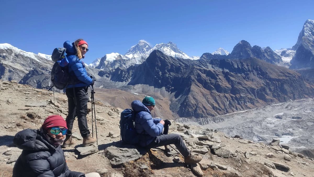 Foreigners Trekking in Nepal