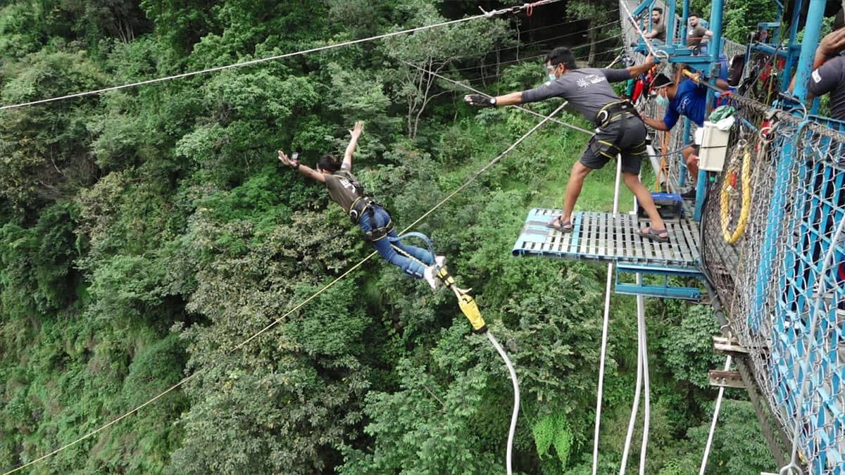 Bungy Jumping in Nepal