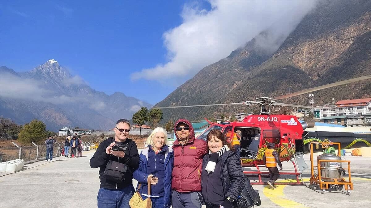 Helicopter Tour to Langtang