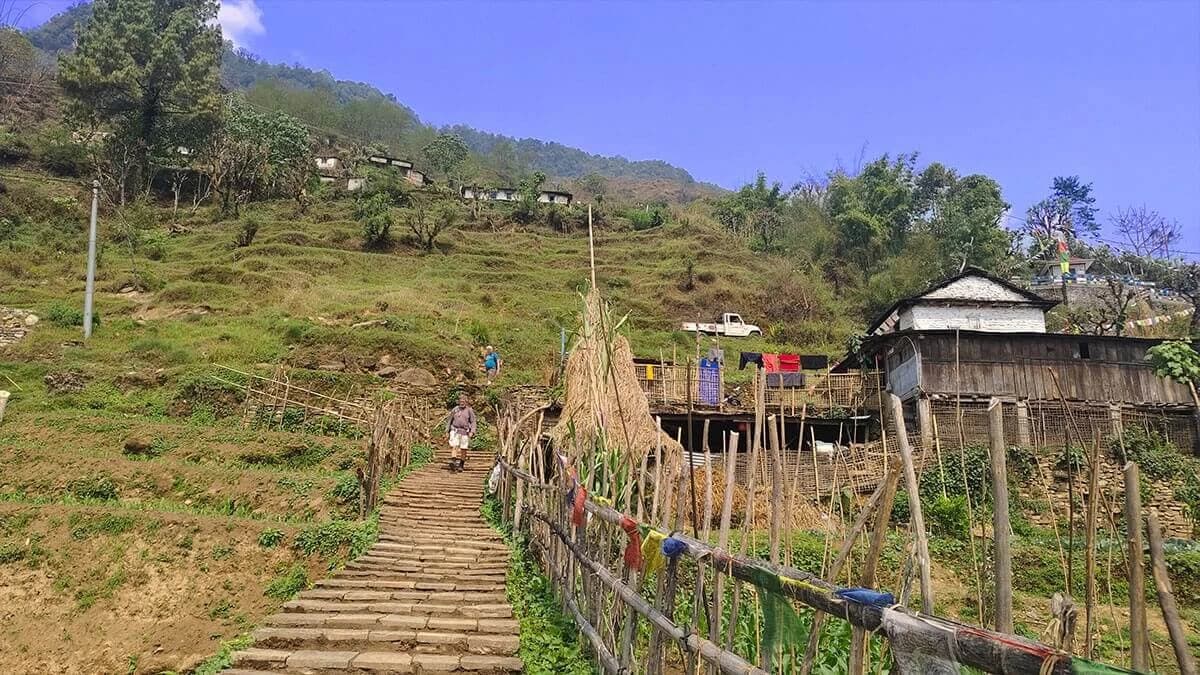 Mardi Himal Trek Route