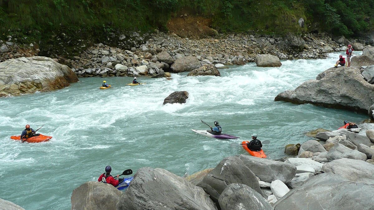 Rafting in Kali Gandaki River Nepal