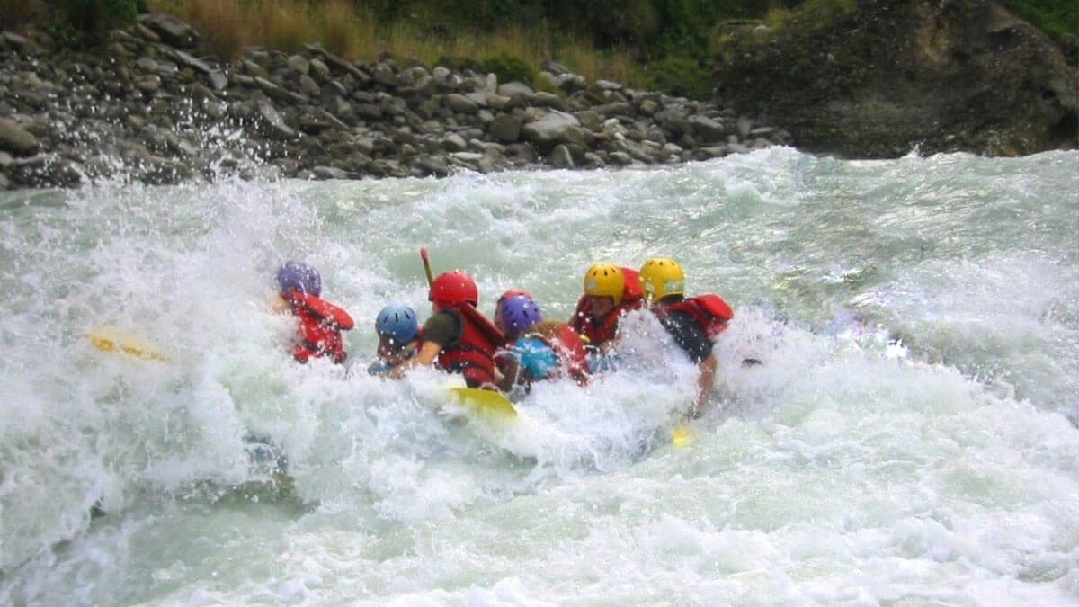 Rafting in Trisuli River