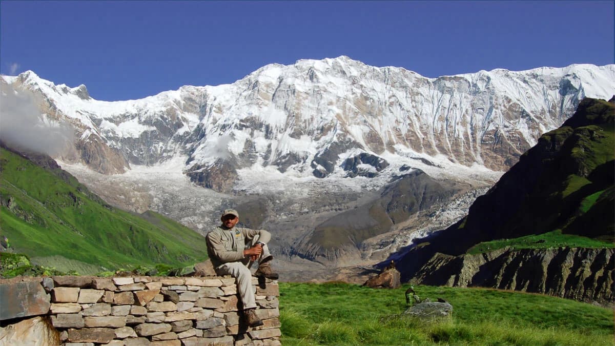 Trekking to Annapurna Base Camp