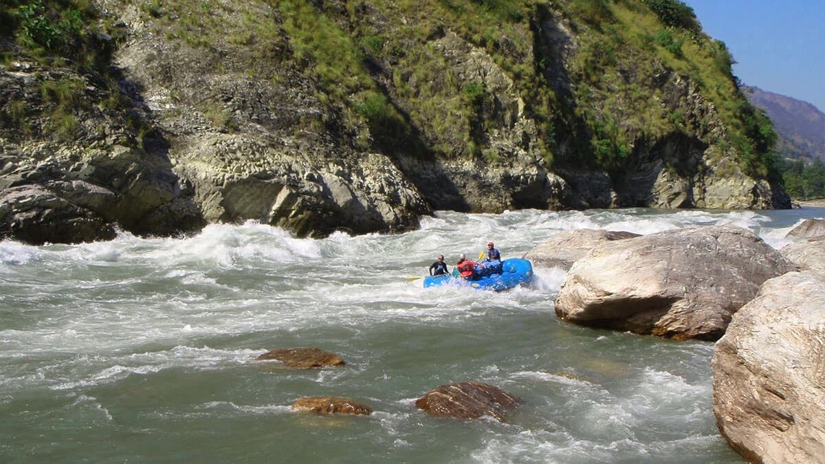 Trisuli River Rafting in Nepal