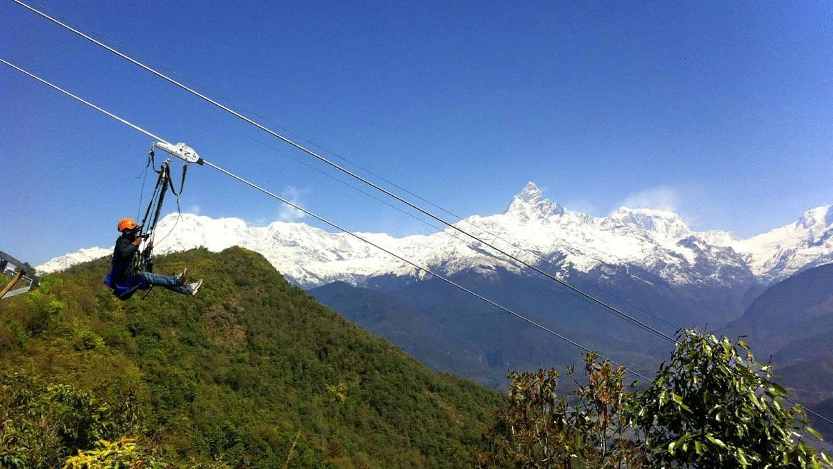 Zip Flyer in Pokhara