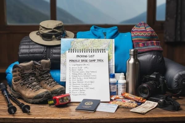 packing-list-for-makalu-base-camp-trek