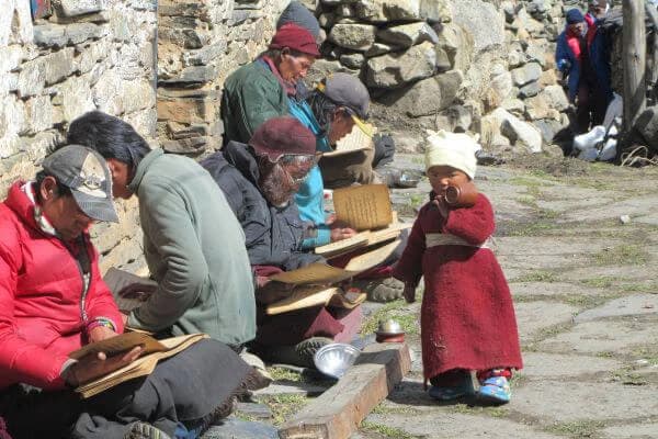 People Live in Himalayas