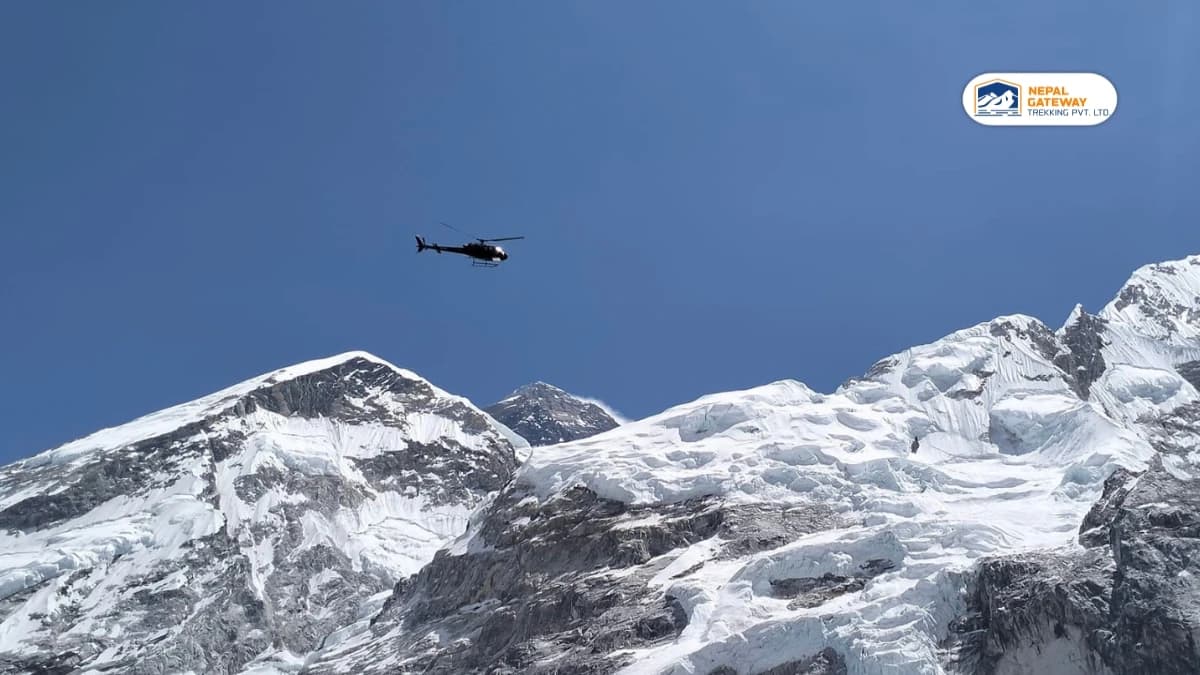 Everest Base Camp in Helicopter