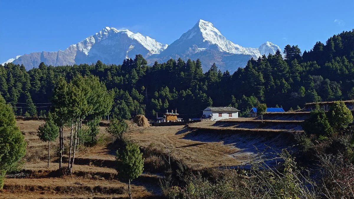 autumn trekking season in Nepal