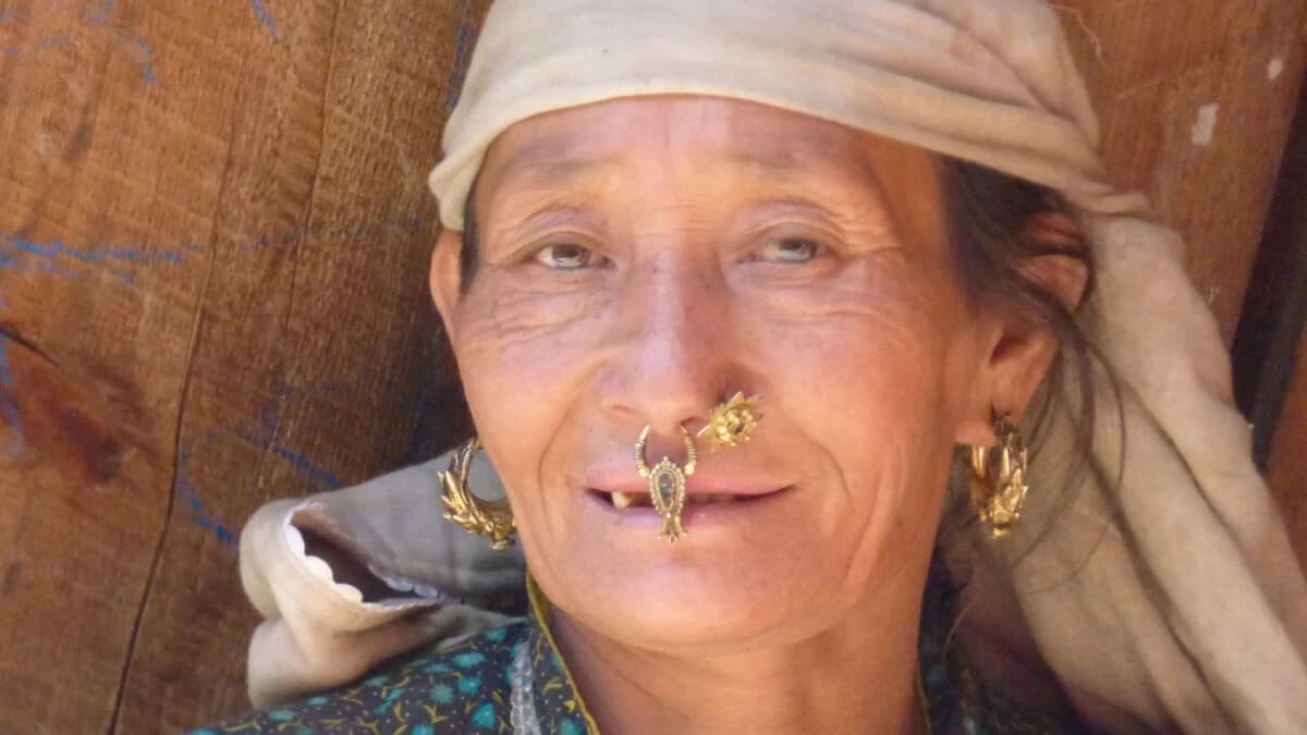 People in the Himalayas