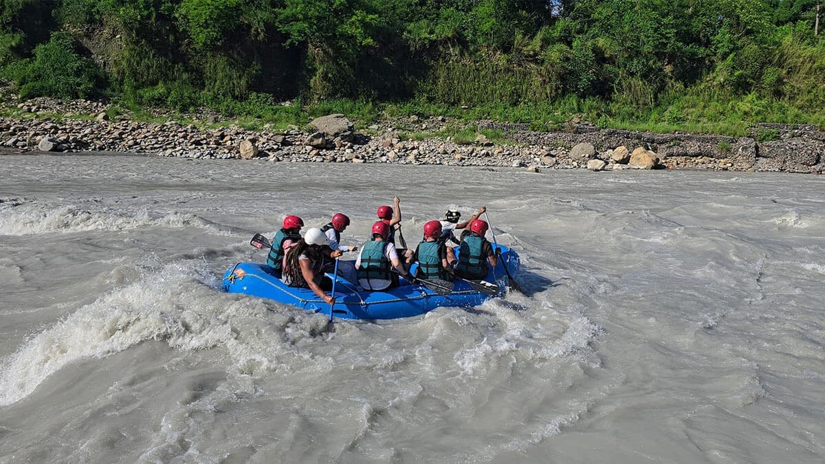 Seti river white water rafting