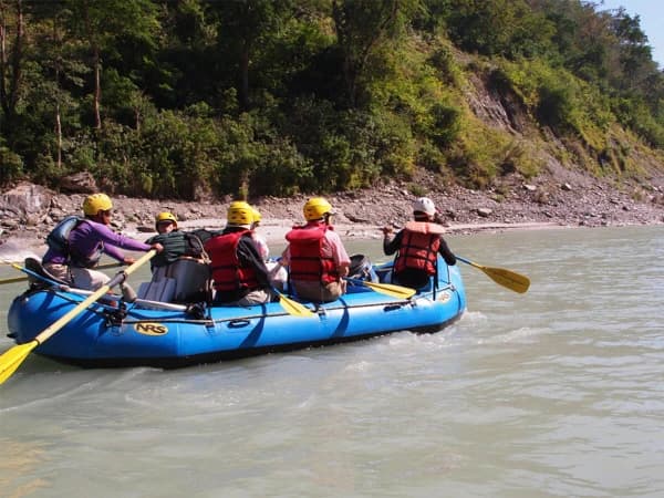 Beginner Rafting Nepal Seti River