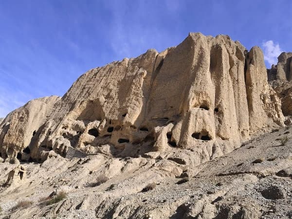 Caves In Upper Mustang