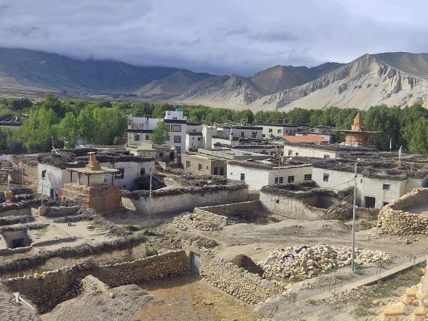 Chhusang Village Upper Mustang