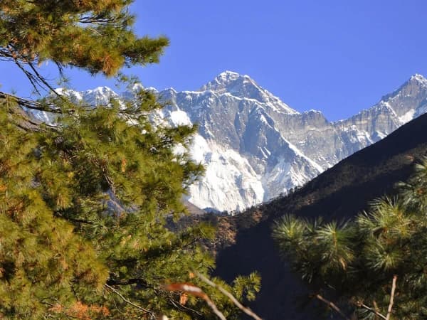 Glimpse Of Mt Everest