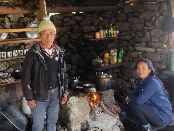 Local Teashop In Langtang
