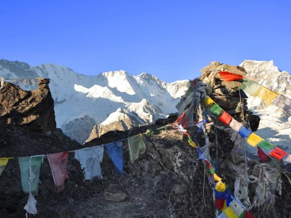 Mount Gyachungkang From Gokyo Ri