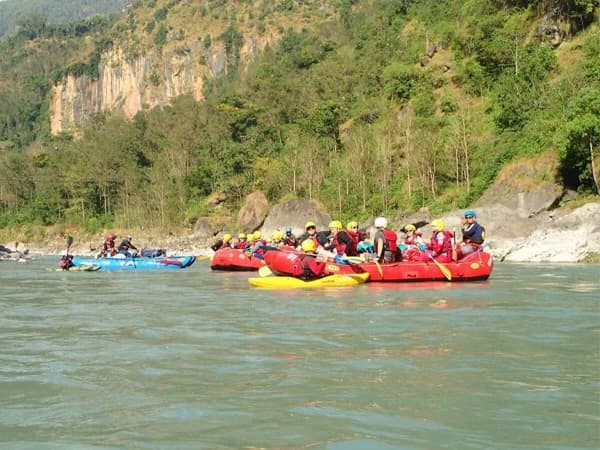 Rafting In Nepal Seti River