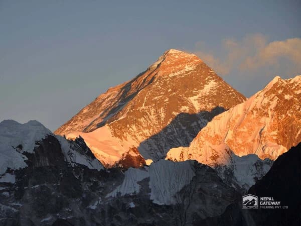 View From Gokyo Ri At Sunset