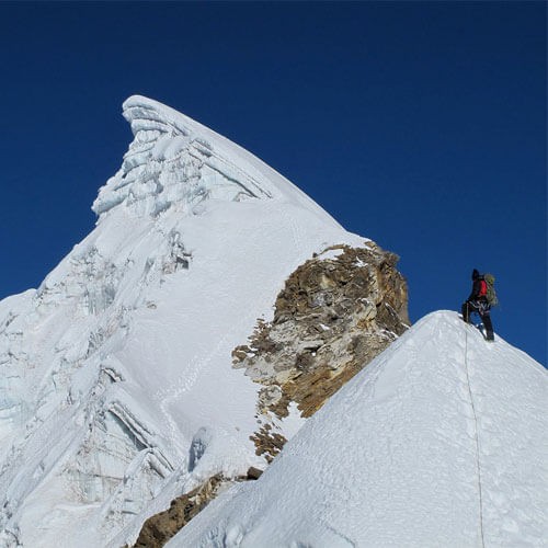 Peak Clibing in Nepal