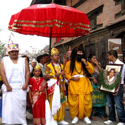 Gai Jatra Festival in Nepal