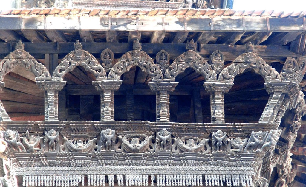 Bhaktapur Durbar wood carving