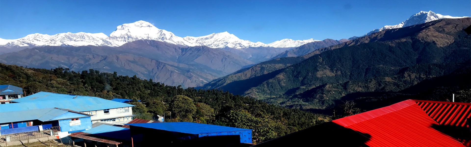 View from Ghorepani Trek
